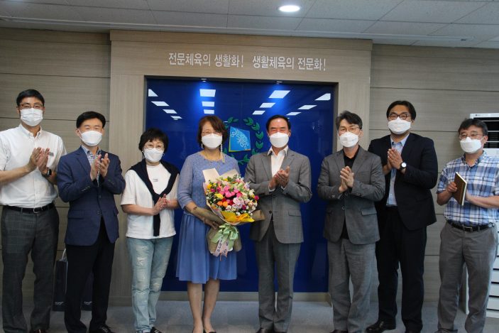 한국스포츠정책과학원장-도체육회장 간담회